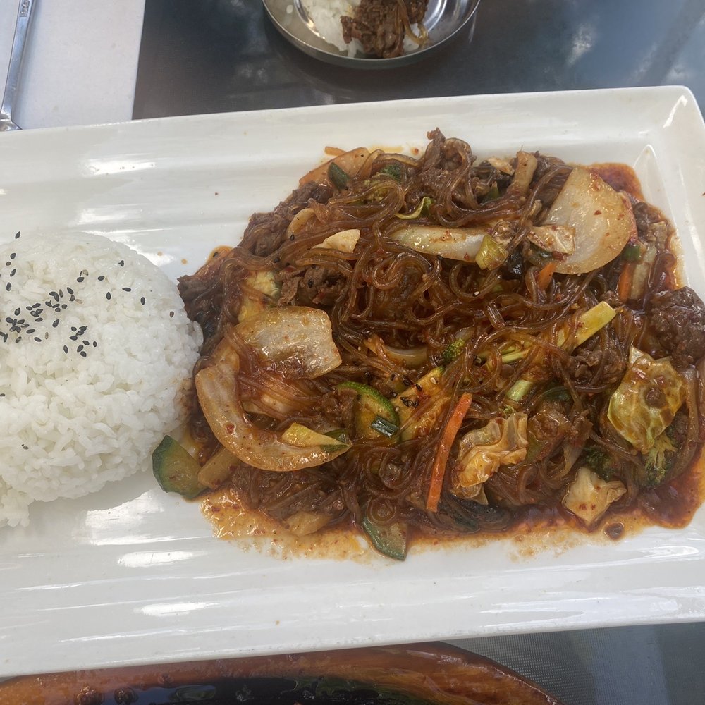 Kimchi House - Beef chapjae (#27) - Korean Near Me - Jasper, Alberta Kimchi House - Beef chapjae (#27) - Korean Near Me - Jasper, Alberta