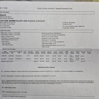Couture Medical - Almost $400 charge ..5 mins of zapping..issue still there 2 Charges? - Dermatologists Near Me - Las Vegas, Nevada Couture Medical - Almost $400 charge ..5 mins of zapping..issue still there 2 Charges? - Dermatologists Near Me - Las Vegas, Nevada