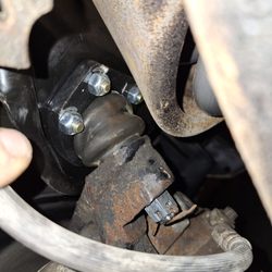 Super Tires & Wheels - Supertires clearwater technician David put 1 of 2 ball joint spacers on truck 1 on passenger side 0 on driver side and installed wrong