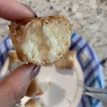 Krispy Kreme - Disgusting hairs baked in donut! - Donuts Near Me - San Jose, California Krispy Kreme - Disgusting hairs baked in donut! - Donuts Near Me - San Jose, California