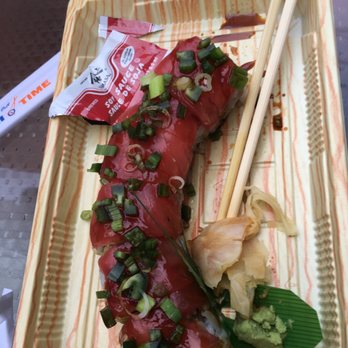 Sushi Time - Uncle Michael's Roll...so good I stopped after 2 bites to post this! - Sushi Bars Near Me - Forest Hills, New York Sushi Time - Uncle Michael's Roll...so good I stopped after 2 bites to post this! - Sushi Bars Near Me - Forest Hills, New York