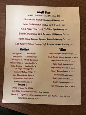 Menu photo 3 Jasper's Barbeque Big Bear Lake, CA