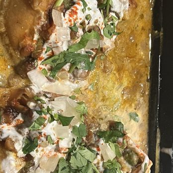 Indian Sizzle - 9. Samosa Chaat - Indian Near Me - Sacramento, California Indian Sizzle - 9. Samosa Chaat - Indian Near Me - Sacramento, California