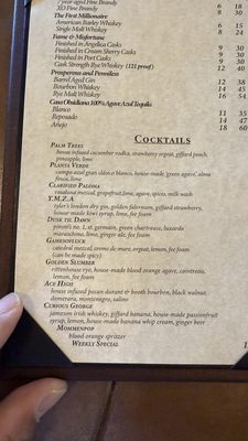 Menu photo 6 Calistoga Depot Calistoga, CA