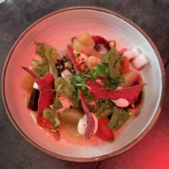 8282 - Beet and Kimchi Salad - Korean Near Me - New York, New York