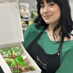 Vensé Salon - Come, celebrate St. Patrick's Day with us with Krispy Kreme, doughnuts and Irish whiskey shots