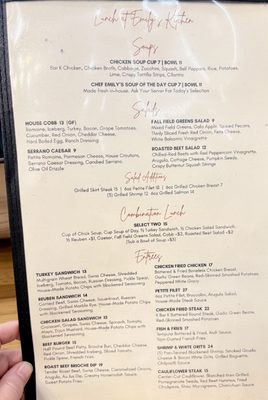 Menu photo 2 Emily's Kitchen Denison, TX