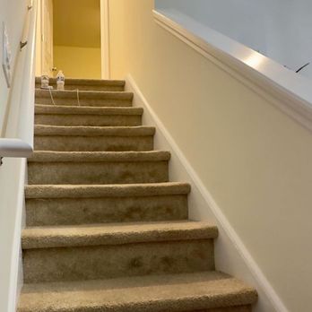 BB Pristine Painting - a staircase leading to a hallway - Painters Near Me BB Pristine Painting - a staircase leading to a hallway - Painters Near Me