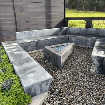 Purlieu Landscapes - Custom design + build... seating and fire pit area. - Landscaping Near Me - San Luis Obispo, California Purlieu Landscapes - Custom design + build... seating and fire pit area. - Landscaping Near Me - San Luis Obispo, California