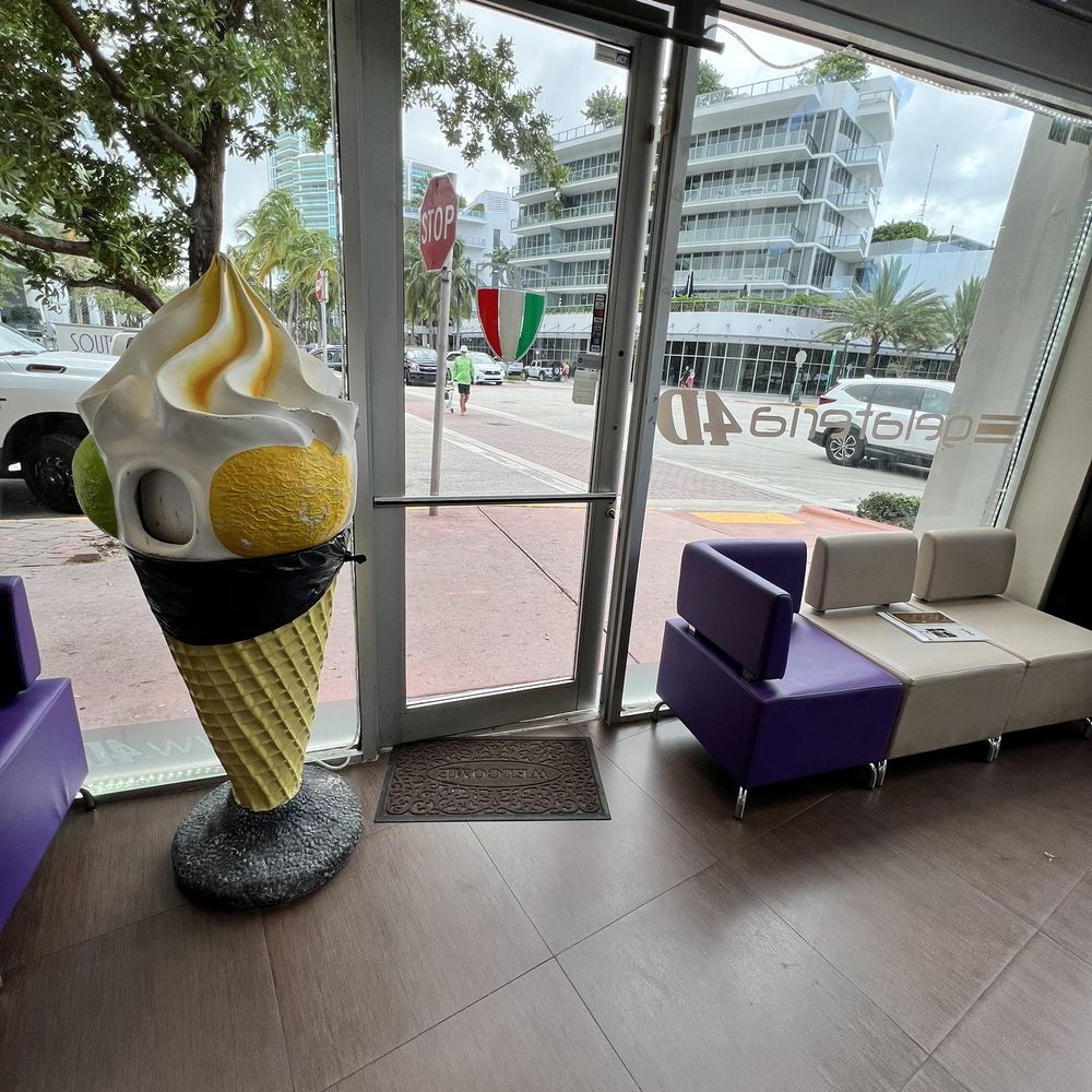 Gelateria 4D - Front door - Gelato Near Me - Miami Beach, Florida Gelateria 4D - Front door - Gelato Near Me - Miami Beach, Florida