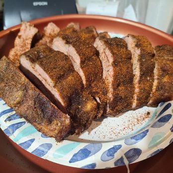 Chef Gregory's BBQ Emporium - Half rack of baby back ribs. - Salad Near Me - Atascadero, California Chef Gregory's BBQ Emporium - Half rack of baby back ribs. - Salad Near Me - Atascadero, California