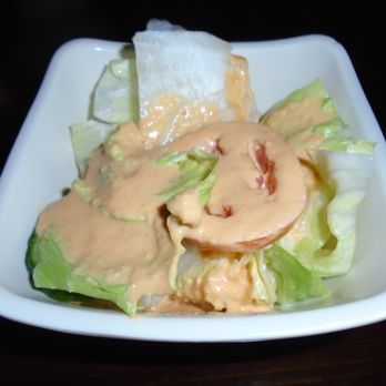 Osaka Sushi & Hibachi - Starter salad. - Japanese Near Me - Coon Rapids, Minnesota