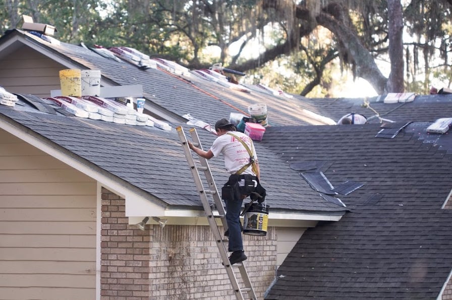 Slide of Apachee Roofing