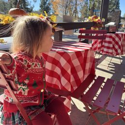 Outside tables