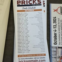 Bricks Retail - Bricks Retail Schedule