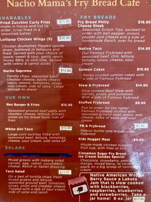 Nacho Mama’s Fry Bread Cafe by null