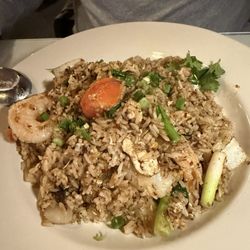 Khu Larb Thai - Don's delicious Shrimp fried rice.