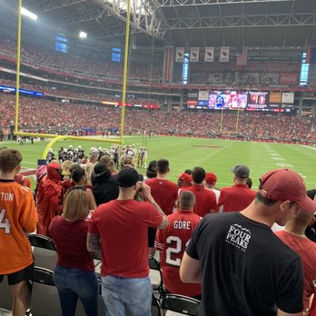 State Farm Stadium - Top of seating section 140 - Stadiums & Arenas Near Me - Glendale, Arizona State Farm Stadium - Top of seating section 140 - Stadiums & Arenas Near Me - Glendale, Arizona