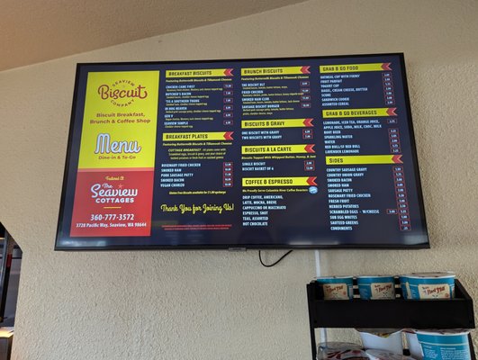 Menu photo 3 Seaview Biscuit Company Seaview, WA Menu photo 3 Seaview Biscuit Company Seaview, WA