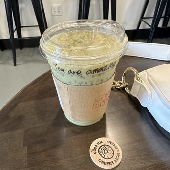 Big Bon Bodega - Lavender Matcha Latte - Bagels Near Me - Pooler, Georgia
