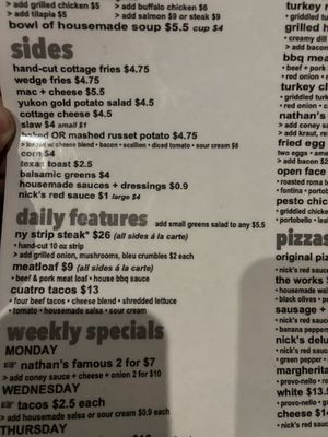 Menu photo 2 Press Grill Columbus, OH
