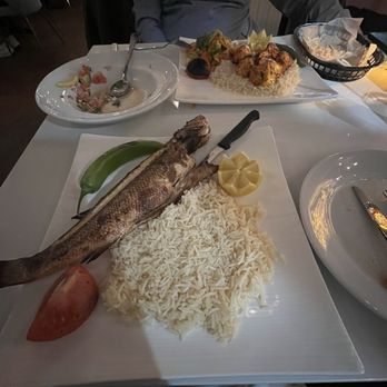 Selda - The Branzino is a Must-Try for fish lovers! The chicken-kabob is done perfectly too! - Mediterranean Near Me - Irving, Texas