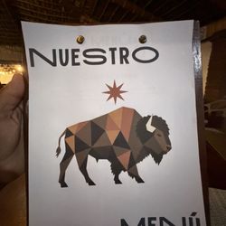 Tatanka - Menu cover page