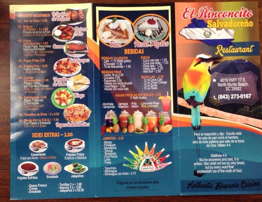Menu photo 8 El Rinconcito Salvadoreño North Myrtle Beach, SC Menu photo 8 El Rinconcito Salvadoreño North Myrtle Beach, SC