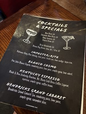 Menu photo 4 Brick & Barley Tempe, AZ