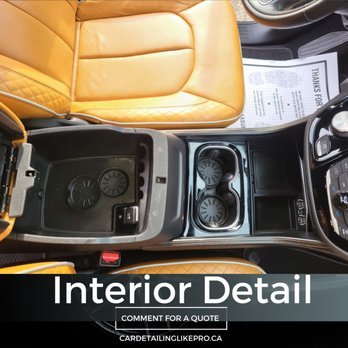 CarDetailingPro - Cup holders and console conditioned. - Auto Detailing Near Me CarDetailingPro - Cup holders and console conditioned. - Auto Detailing Near Me