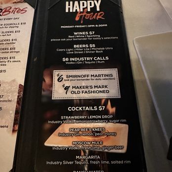 Federal American Grill - Drink menu - New American Near Me - Oak Ridge North, Texas
