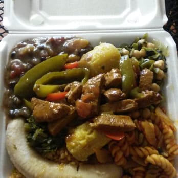 Treelion - Lunch Plate w/ Black Bean stew, Chickpea stew, Callaloo, Rasta Pasta, Rice & Peas - Vegan Near Me - Pembroke Park, Florida Treelion - Lunch Plate w/ Black Bean stew, Chickpea stew, Callaloo, Rasta Pasta, Rice & Peas - Vegan Near Me - Pembroke Park, Florida