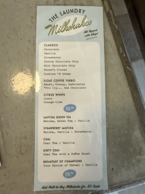 Menu photo 8 The Laundry Diner Savannah, GA