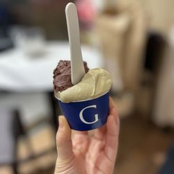 Grom - Pistachio and chocolate