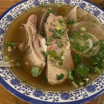 Zhi Wei Cafe - L3. Hand Pulled Lamb Chops Noodle Soup L3. - Chinese Near Me - Boston, Massachusetts Zhi Wei Cafe - L3. Hand Pulled Lamb Chops Noodle Soup L3. - Chinese Near Me - Boston, Massachusetts
