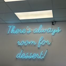 Cotee River Creamery and Desserts - Signage inside