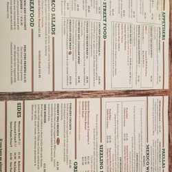 El Guaca Mexican Grill - Menu