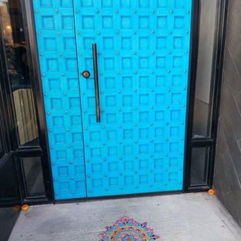 RASA - The beautiful blue outside door - Indian Near Me - Washington, DC, District of Columbia