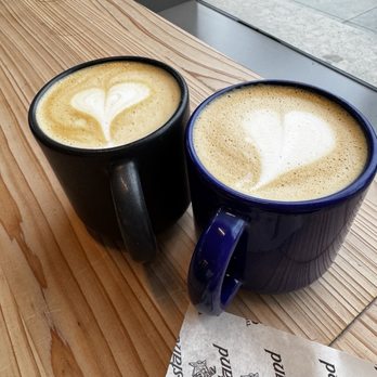 The Newstand - Lavender latte w/ oat milk - Coffee & Tea Near Me - San Antonio, Texas