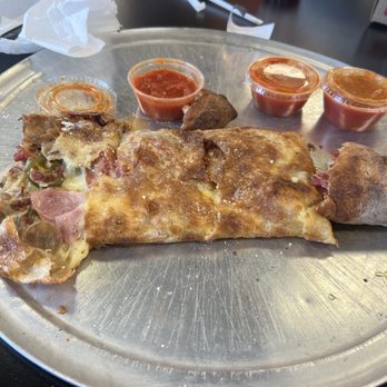 Times Square Pizzeria - Scromboli was delecious - Pizza Near Me - Greensboro, North Carolina Times Square Pizzeria - Scromboli was delecious - Pizza Near Me - Greensboro, North Carolina