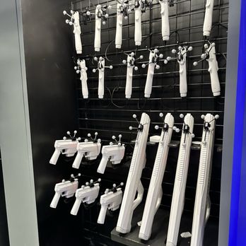 Sandbox VR - The gun rack! - Virtual Reality Centers Near Me - Kirkland, Washington
