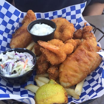 Bluewater Avalon - Fisherman's platter - Seafood Near Me - Avalon, California
