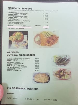 Menu photo 1 El Paraiso Elgin, IL