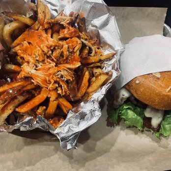 Grill 'Em All - 1/2 lb. Metallica Burger & High on Fries - Burgers Near Me - Long Beach, California