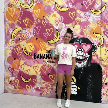 The Banana Bar - Monster Energy drink stopped by, staff member Kendall Bynum - Ice Cream & Frozen Yogurt Near Me - Belmont, North Carolina The Banana Bar - Monster Energy drink stopped by, staff member Kendall Bynum - Ice Cream & Frozen Yogurt Near Me - Belmont, North Carolina