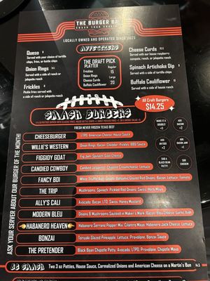 Menu photo 6 Burger Bar Cedar Park, TX Menu photo 6 Burger Bar Cedar Park, TX