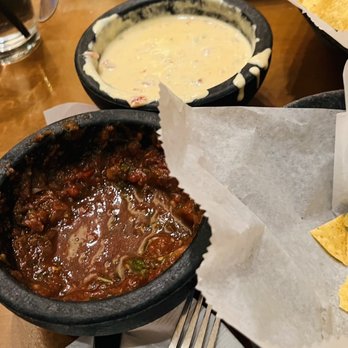 Que Pasa Mexican Cantina - Red salsa and queso dip - Mexican Near Me - Rapid City, South Dakota