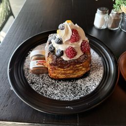 Cream cheese, French toast Cream cheese, French toast