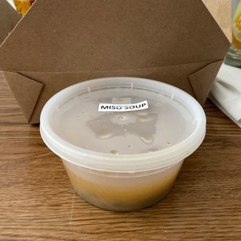 Suehiro Mini - Order comes with a container of miso soup - Ramen Near Me - Los Angeles, California