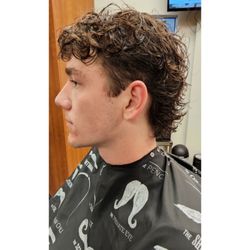 Studio 17 Mens Salon- Stephanie Cox - On our way to creating a mullet!